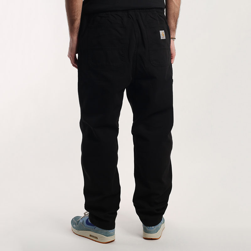мужские черные брюки Carhartt WIP Flint Pant I029919-black - цена, описание, фото 6